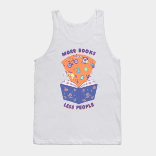 More books, less people Tank Top